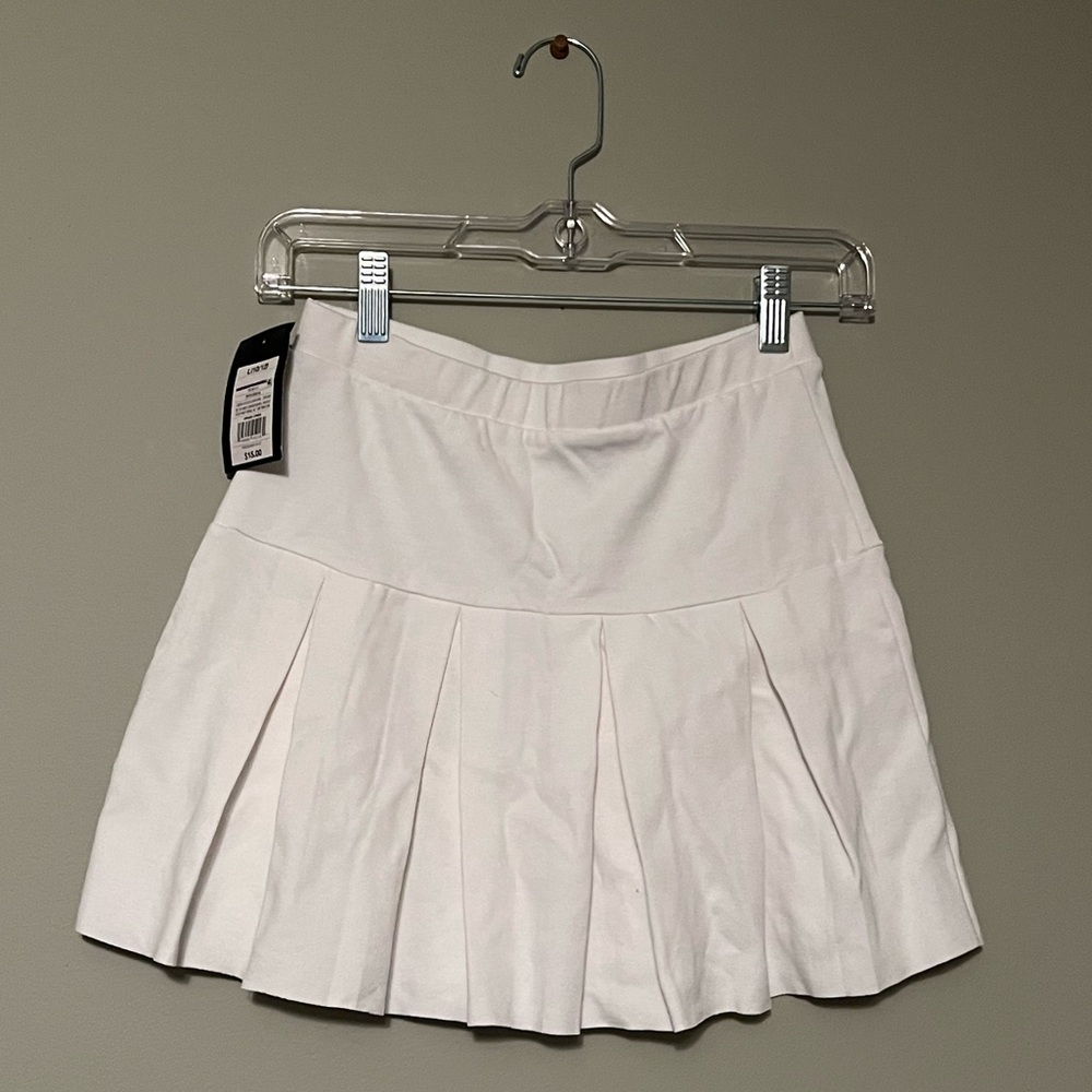 White Skater Skirt